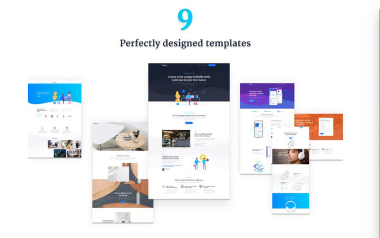 All In One Landing Page Template