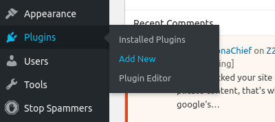 add new plugin button