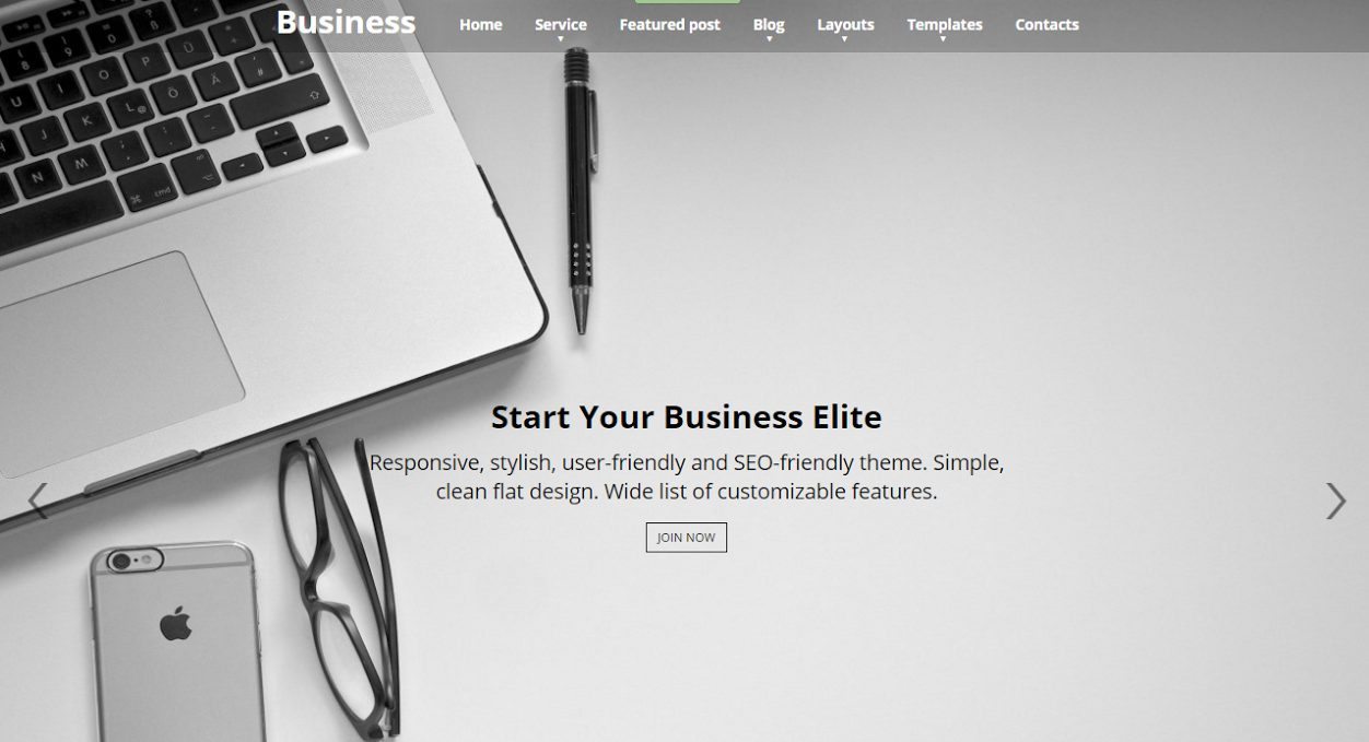 business elite - new wordpress themes