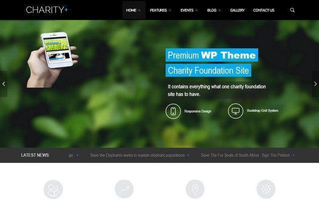 Charity+ WordPress Theme