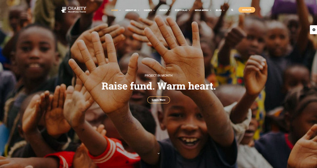 Charity WP - Fantastic WordPress Theme for Charity and Non-profit