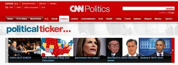 CNNs Political Ticker