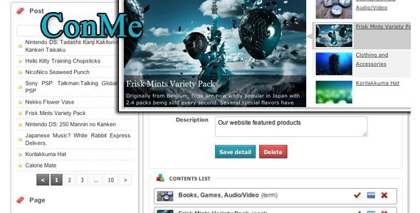 ConMe WordPress Plugin