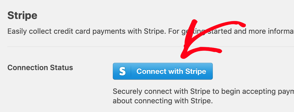 stripe connection