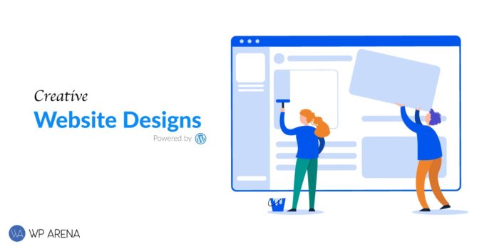 Creative website designs powered by WordPress