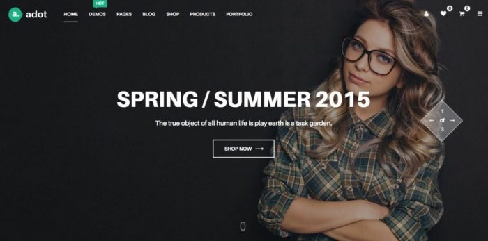 Adot - One of The Best eCommerce WordPress Themes