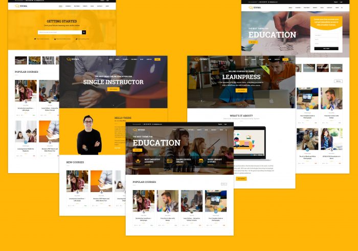Education WP - 5+ Homepages and more