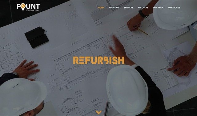 fount theme for architects