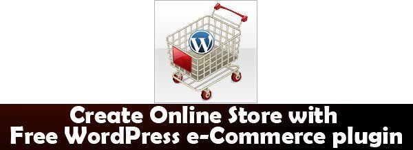 Free WordPress e-Commerce plugin