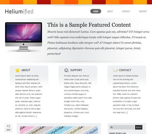 heliumfied WordPress theme
