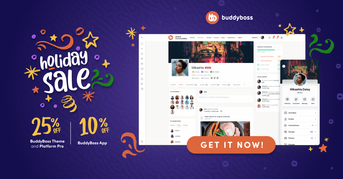 Buddy Boss Christmas Deals