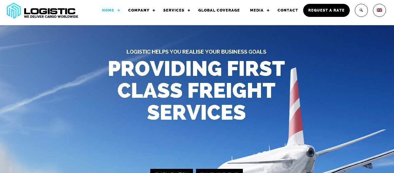 Logistic - WordPress Transport Logistics Themes