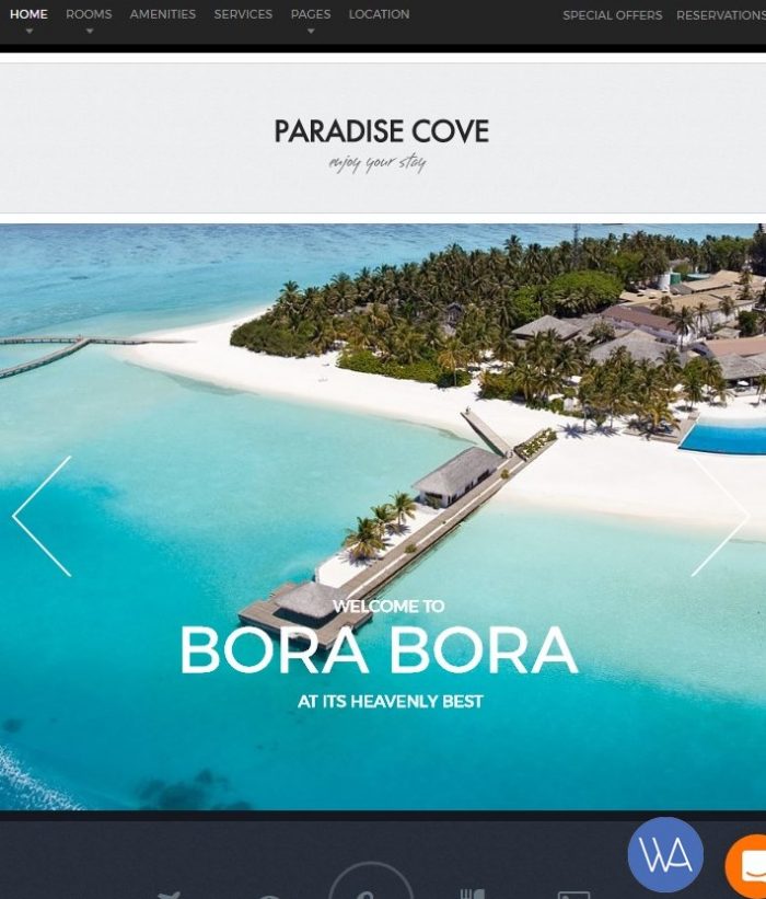 Paradise Cove theme
