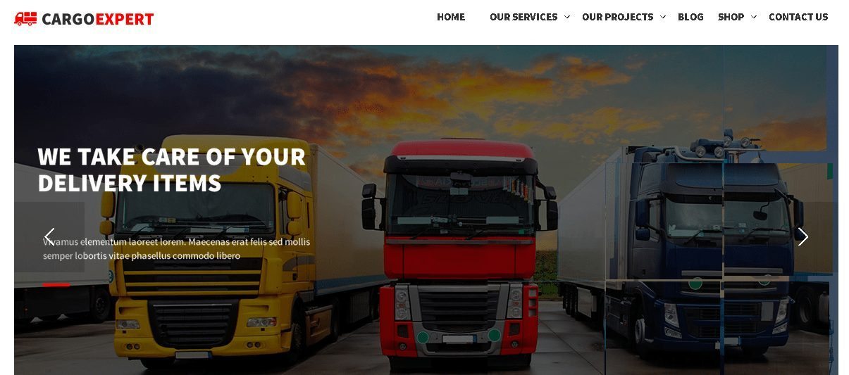 Pro Agency - WordPress Transport Logistics Themes