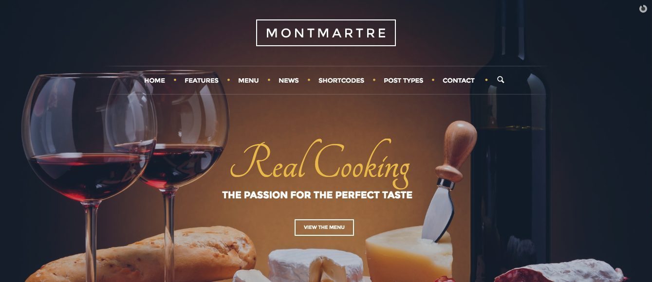 WP Restaurant Theme Premium - Montmatre