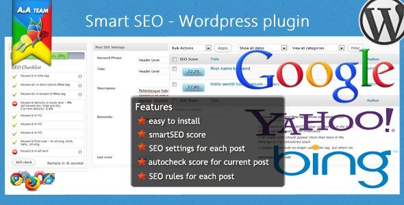 smart SEO Wordpress Plugin