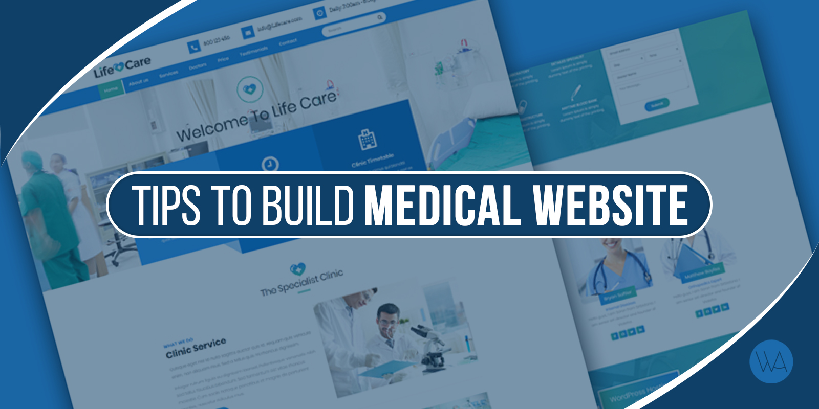Develop Medical Website WordPress