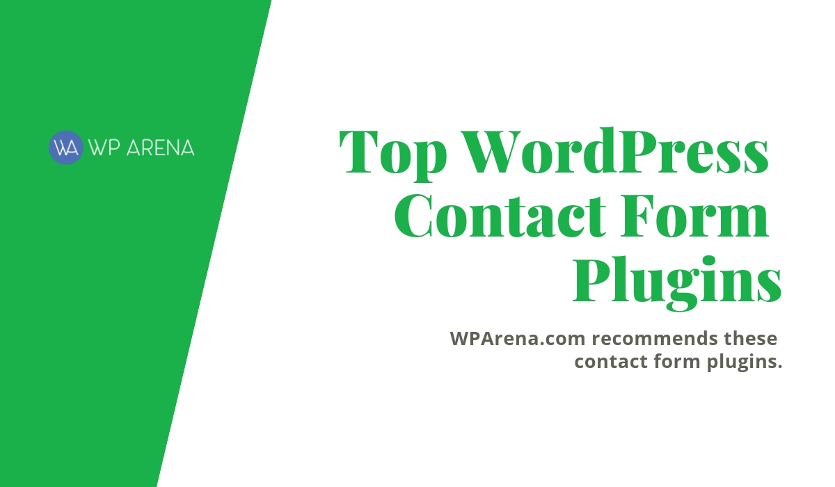Top WordPress Contact Form Plugins