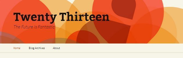 A Quick introduction To Twenty Thirteen WordPress Theme