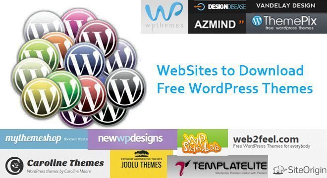 20 Excellent Websites to Download Free WordPress Themes