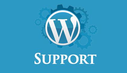finding WordPress Support