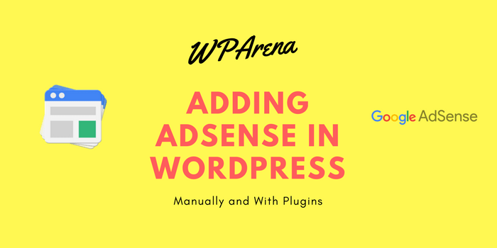 Adding Adsense in WordPress