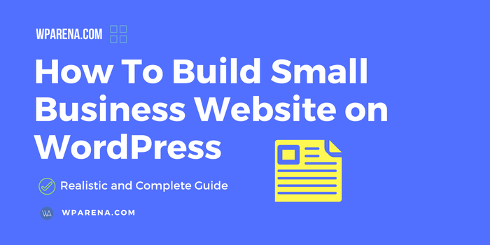 How to Build a Small Business Website on WordPress