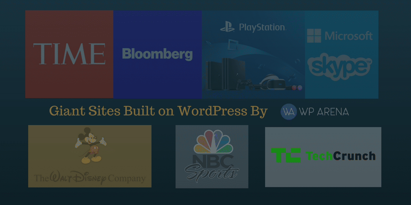 Giant Sites Built on WordPress