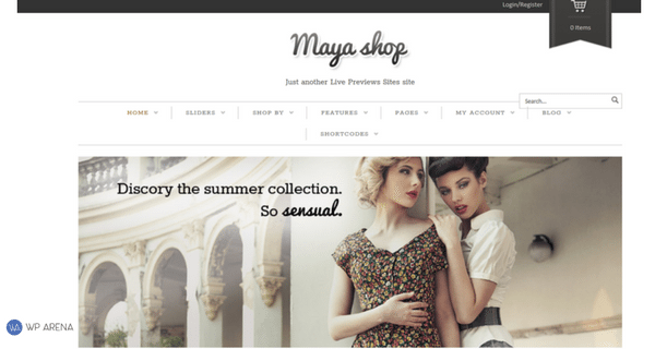 mayashop theme