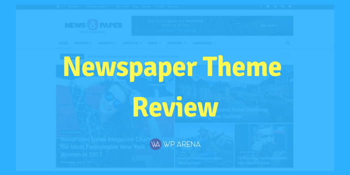 newspaper theme review
