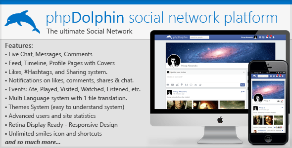 phpDolphin - Social Network Platform for WordPress Dating site