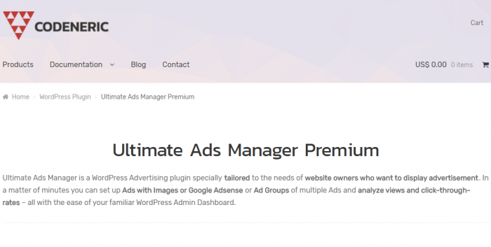 Ultimate Ads Manager WordPress Ads and Banner Manager Plugin