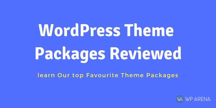 My Favorite 3 WordPress Theme Packages Reviewed