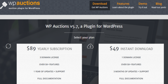 WP Auctions WordPress Ads and Banner Management Plugin