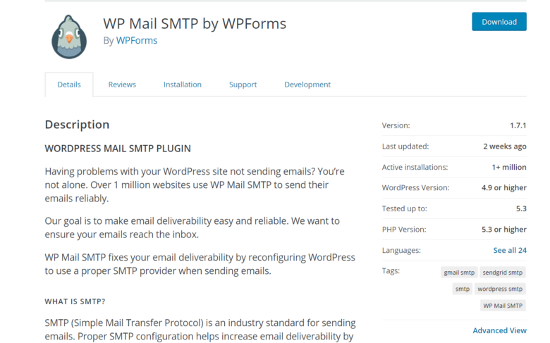 WP Mail SMTP Configuration
