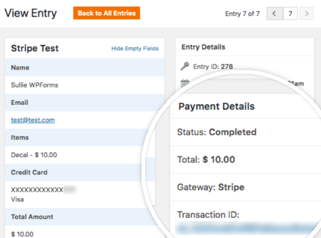 wpforms stats