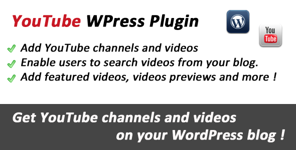 YouTube Premium Videos Integration for WordPress